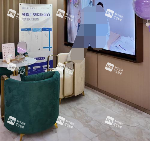 长沙祺美胸整形二楼休息区