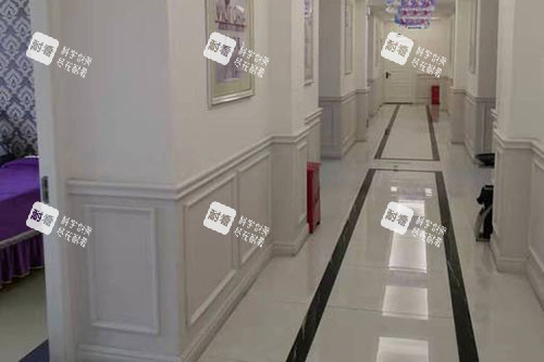 张家口维多利亚医疗美容走廊环境实拍图
