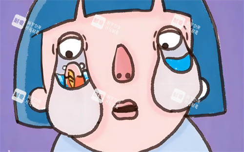 眼袋动画图