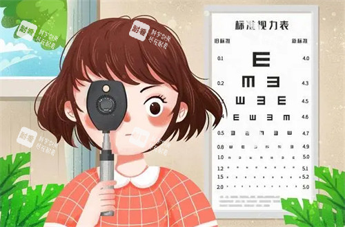儿童近视测视力