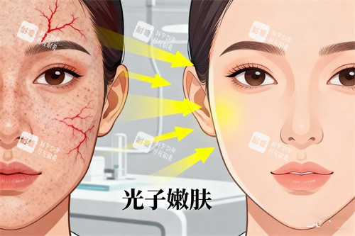 脸部做光子嫩肤卡通图.jpg