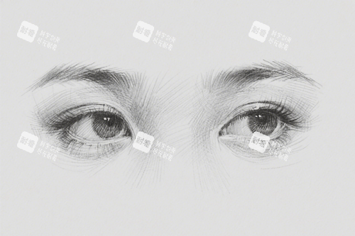 双眼皮素描图.png
