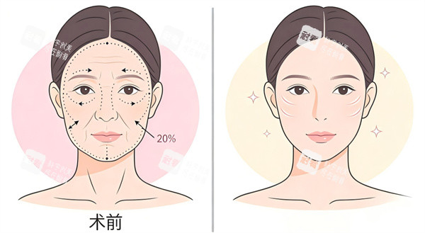 面部抗衰除皱手术前后不到.jpg 面部抗衰除皱手术前后不到.jpg