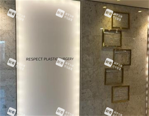 韩国respect整形LOGO墙图片.jpg